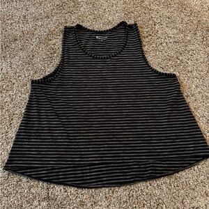 Athleta Chi Striped Muscle Tank size Medium